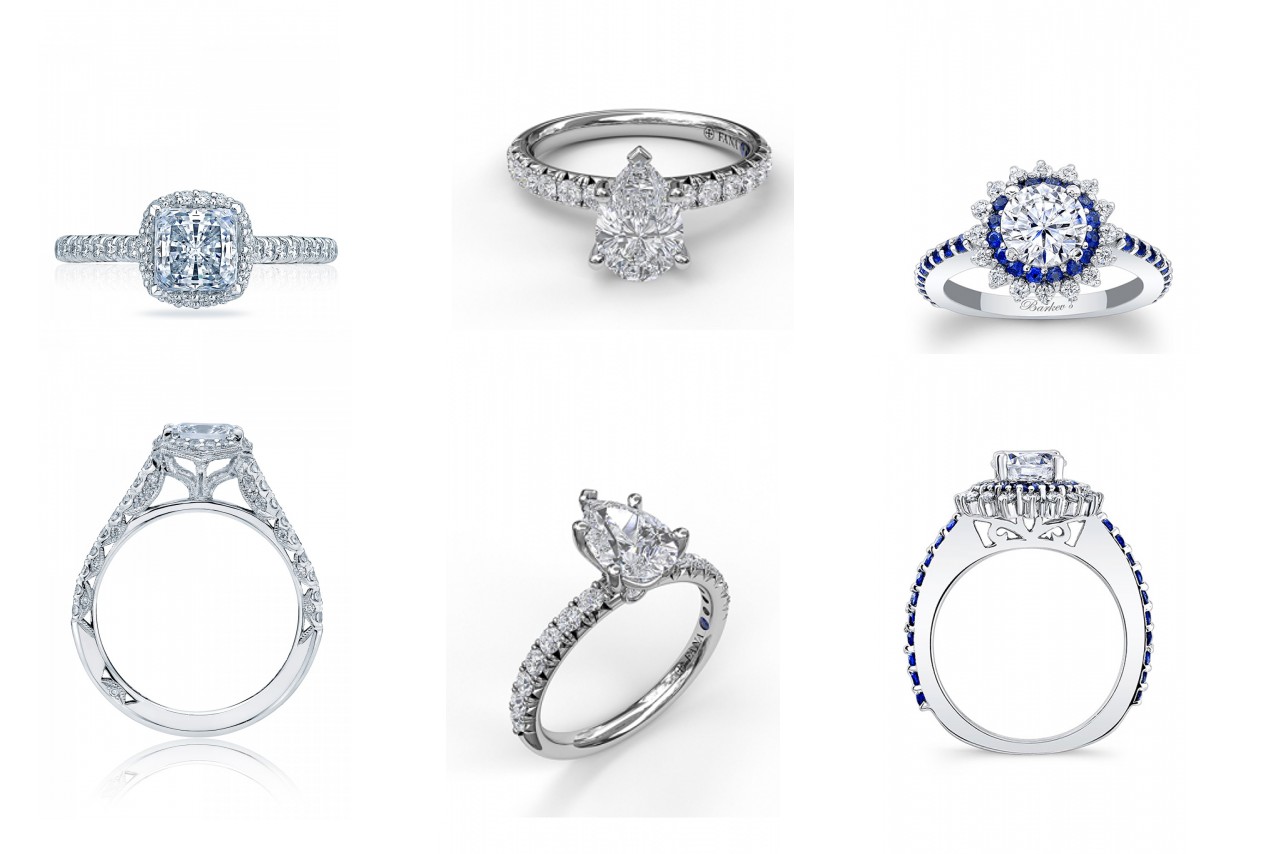 Rings by TACORI, Fana, and Barkev’s Rings by TACORI, Fana, and Barkev’s